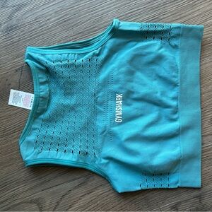 Gymshark Aqua Sleeveless Top